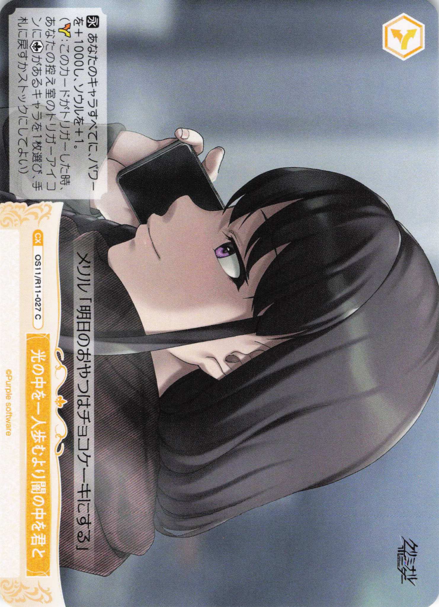 光の中を一人歩むより闇の中を君と(C)(OS11/R11-027)